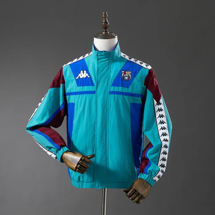 Barcelona Windbreaker 2025/26 Green Kit
