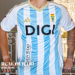 Real Oviedo 25-26 La Liga Centenary Third Kit