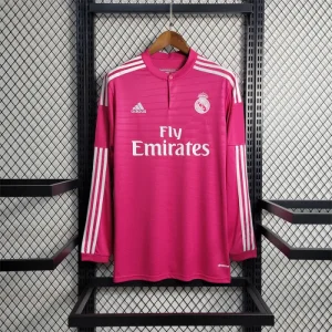 Retro Real Madrid 2014-15 Home Long Sleeves