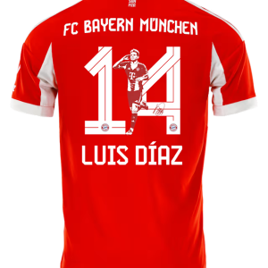 （S-4XL）25/26 Luis Díaz Special Trikot Bayern Allianz Home Kit1:1 Thai Quality