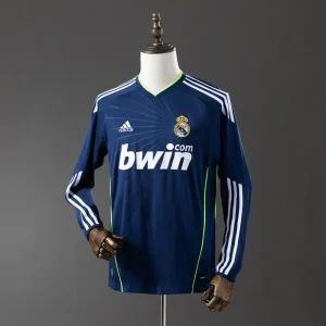 Retro Real Madrid 2010-11 Away Long Sleeves