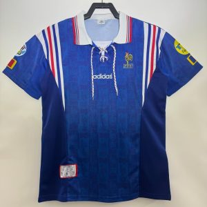 1996 Retro France Home Football Jersey 1:1 Thai Quality