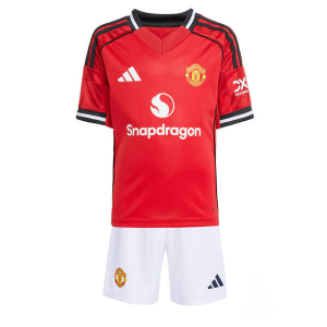 Kids Man Utd Home Kit 25/26 Football Jersey 1:1 Thai quality