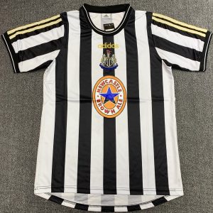Retro 1997/99 Newcastle United home football jersey