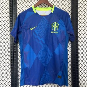 2025 Brazil Away Blue Jersey 1:1 Thai Quality