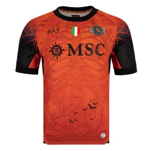 （S-4XL）Napoli 25-26 Halloween Orange Match Shirt