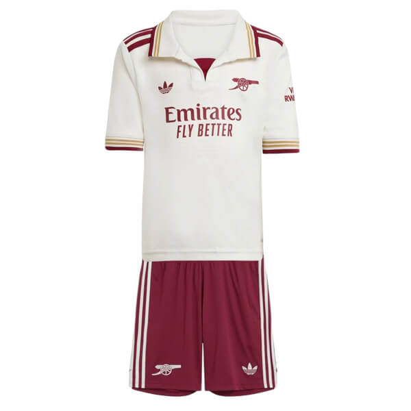 Kids Arsenal Third Kit 25/26 Football Jersey 1:1 Thai Quality