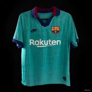19/20 Retro Barcelona Third Blue Football Shirt 1:1 Thai Quality