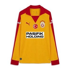 Galatasaray Retro Long Sleeve Jersey – Yellow Version