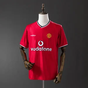 2000-01 Retro Man Utd Home Kit