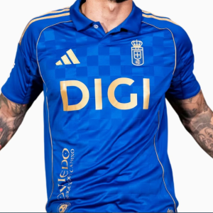 Real Oviedo 25-26 La Liga Centenary Home Kit