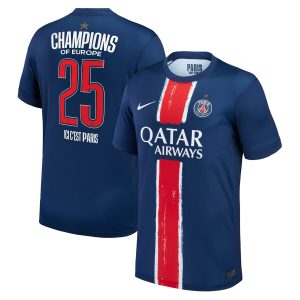 Special Edition PSG Home Stadium Shirt 2024-25 - Kids - Champions of Europe 2025