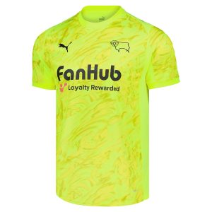 2025/2026 Derby County GK Yellow Kit 1:1 Thai Quality