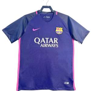 16-17 Retro Barcelona away football jersey 1:1 Thailand quality