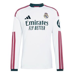 26/27 Real Madrid Home Long-Sleeve Jersey