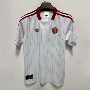 25/26 Man Utd Terrace Icons Jersey-White