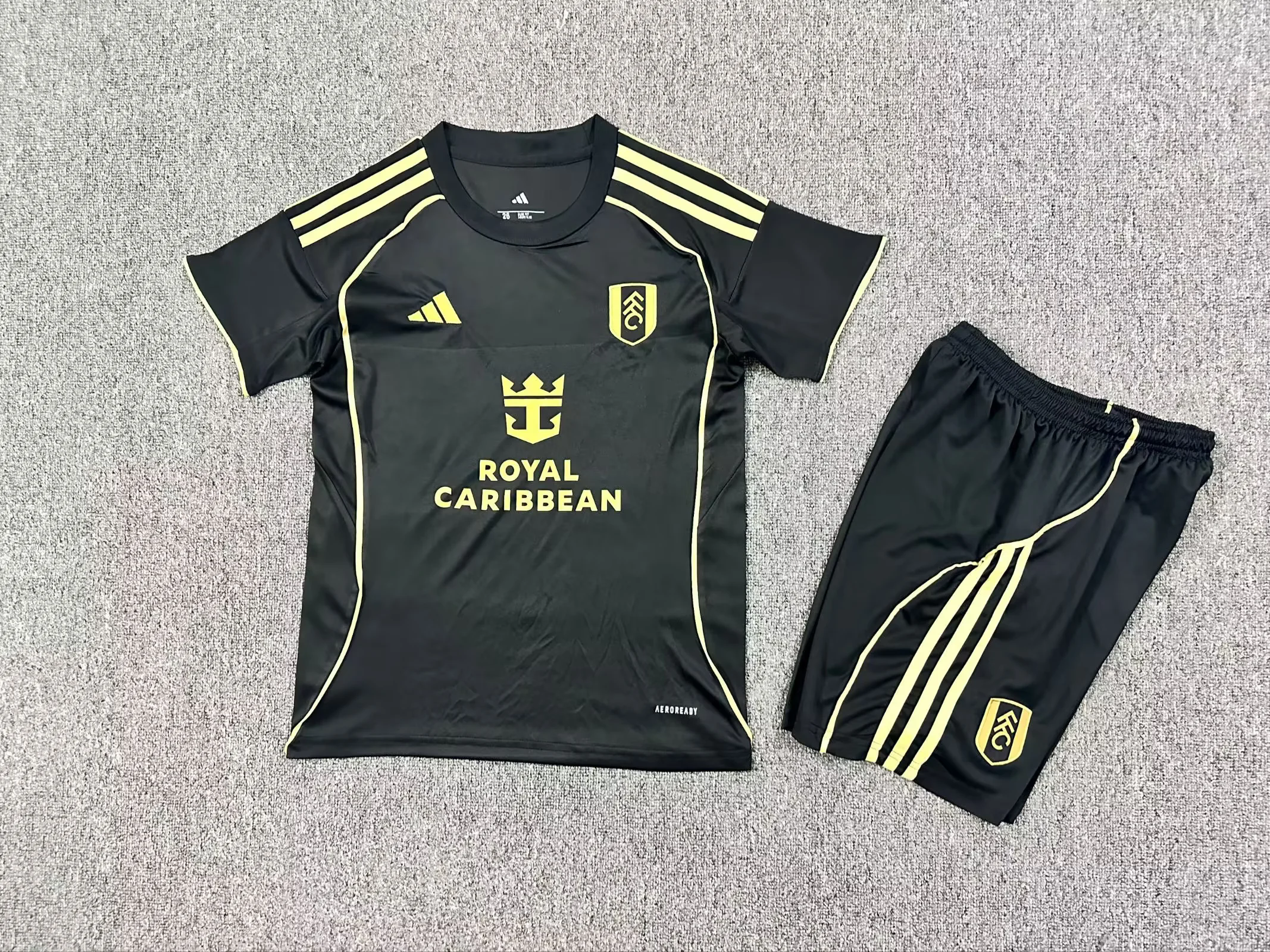 Kids 25/26 Fulham Third Kit 1:1 Thai Quality