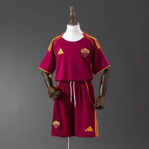 Kids 25/26 AS Roma Home Kit