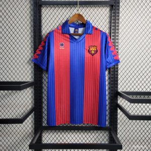91/92 Retro Barcelona Home Football Shirt 1:1 Thai Quality