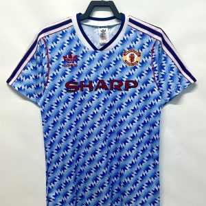 1990-92 Retro Manchester United Away Football Jersey 1:1 Thai Quality