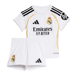 25/26 Real Madrid Home Football Shirt 1:1 Thai Quality Kids Size
