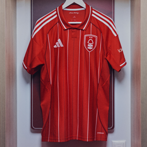 (Without sponsor)Nottingham Forest 25/26 Home Kit 1:1 Thai quality