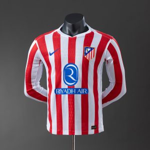 Player version Atletico Madrid 25-26 Home Long Sleeves