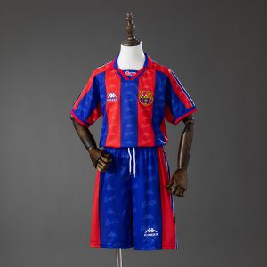 Retro Kids Barcelona 1996-97 Home Kit