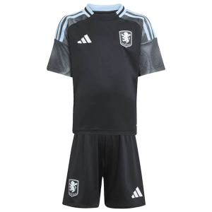 25/26 Villa Away Football Shirt Kids' Sizes