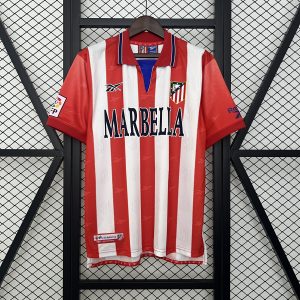 Retro Atletico Madrid 1998-99 Home Kit