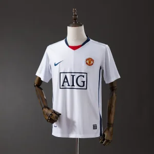 08/09  Retro Man Utd  Away Kit