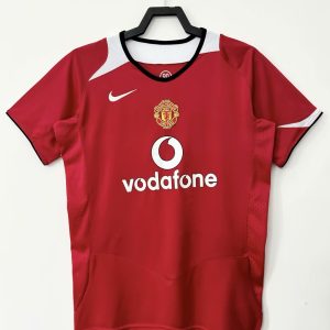 2005-06 Retro Manchester United Home Football Jersey 1:1 Thai Quality