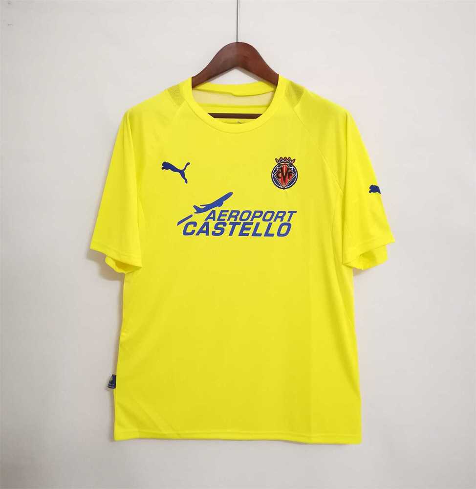 Retro 05-06 Villarreal Home Jersey 1:1 Thai Quality