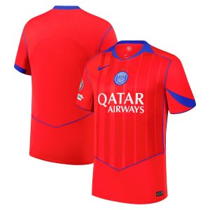 25/26 PSG Third Kit with UCL Titleholder and Foundation 10 Years Badge and Eiffel Star 1:1 Thai quality
