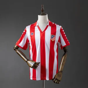 Retro Atletico Madrid 1982-83 Home Kit